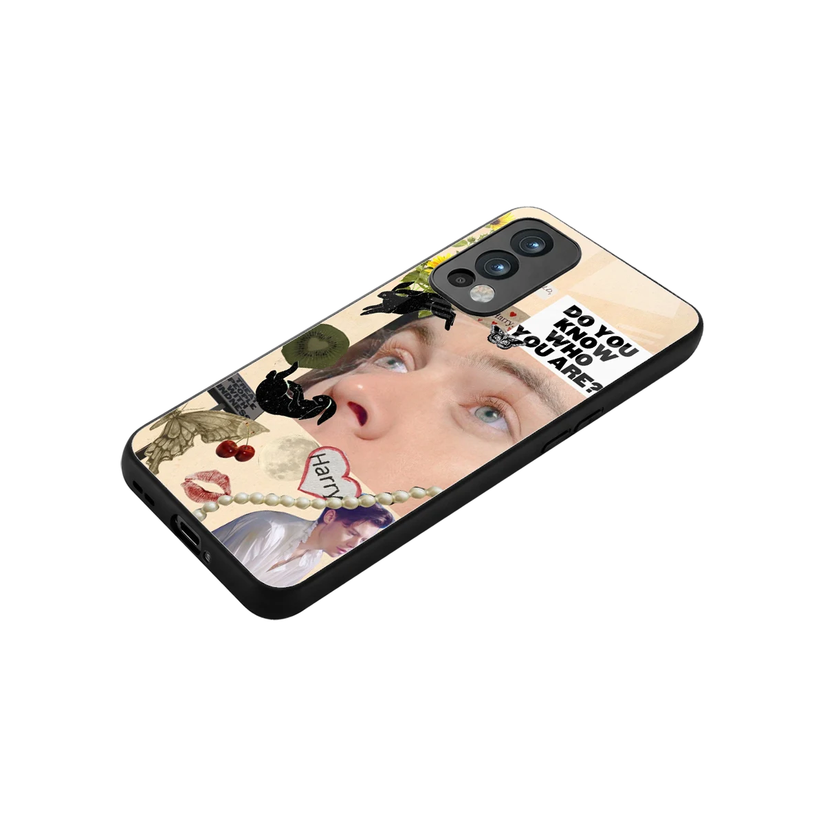 Harry Styles stylish phone case for oneplus nord 2 | glossy glass and slim fit