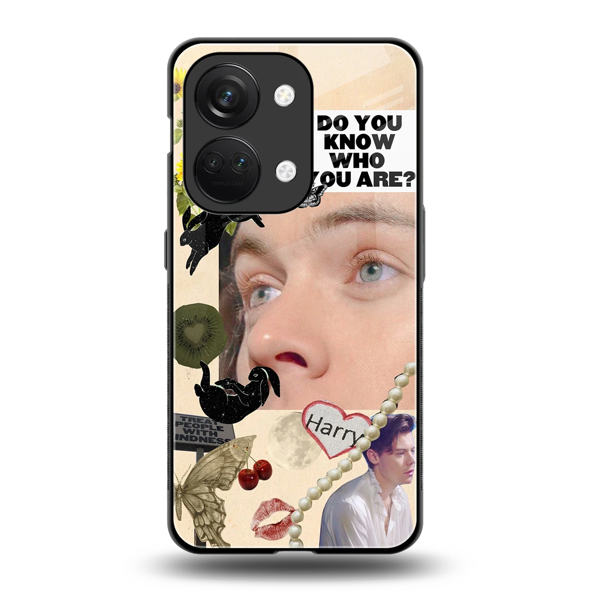 Harry Styles back phone cover | glass case for oneplus nord 3