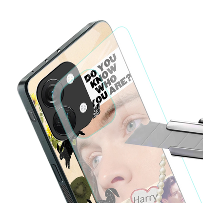 Harry Styles stylish phone case for oneplus nord 3 | glossy glass and slim fit