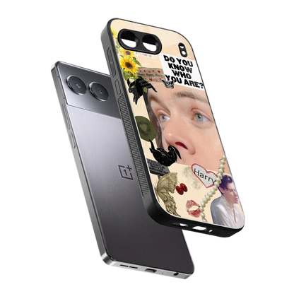 Harry Styles sleek oneplus nord 4 cover with tempered glass back and TPU edges