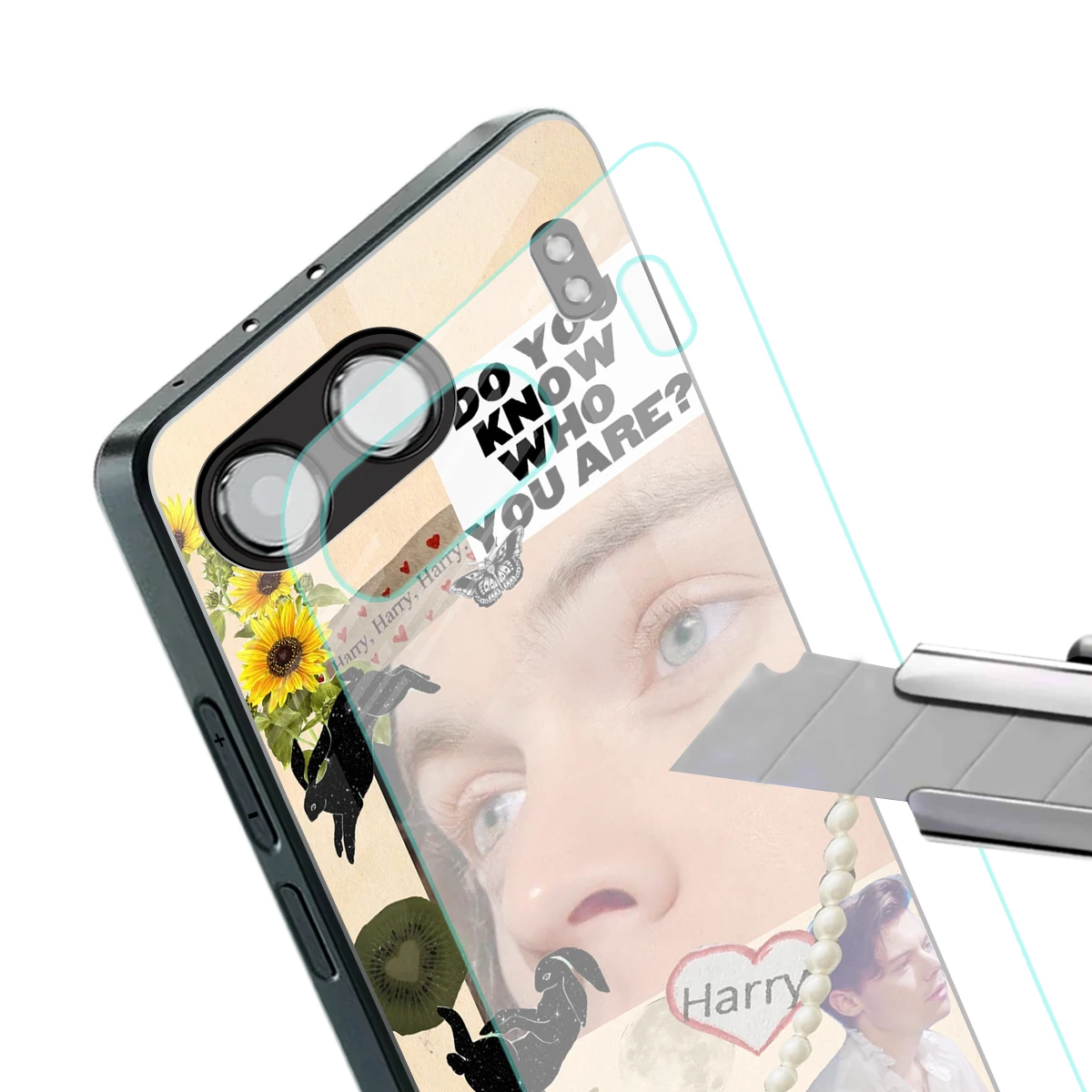 Harry Styles stylish phone case for oneplus nord 4 | glossy glass and slim fit