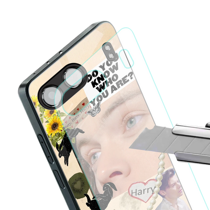 Harry Styles stylish phone case for oneplus nord 4 | glossy glass and slim fit