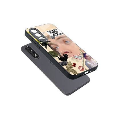 Harry Styles sleek oneplus nord 5 cover with tempered glass back and TPU edges
