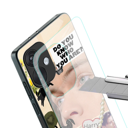 Harry Styles stylish phone case for oneplus nord ce 3 | glossy glass and slim fit