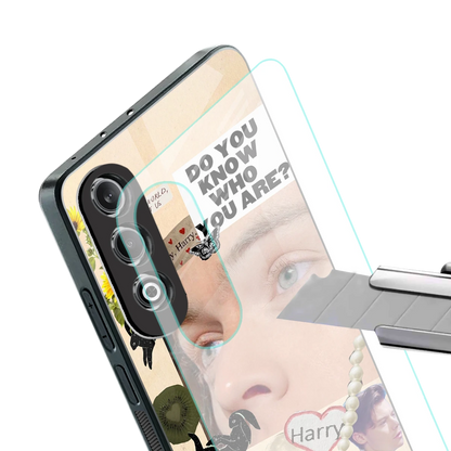 Harry Styles stylish phone case for oneplus nord ce 4 | glossy glass and slim fit