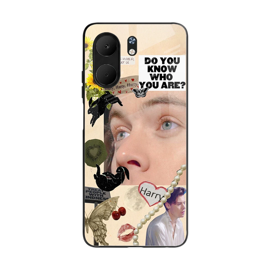 Harry Styles back phone cover | glass case for oppo a5x 5g