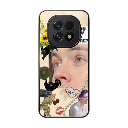 Harry Styles back phone cover | glass case for oppo f29 5g