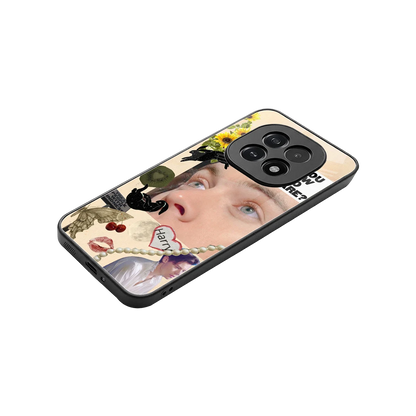 Harry Styles stylish phone case for oppo f29 5g | glossy glass and slim fit