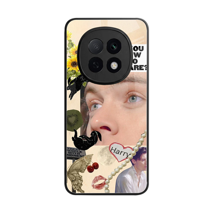 Harry Styles back phone cover | glass case for oppo f29 pro 5g