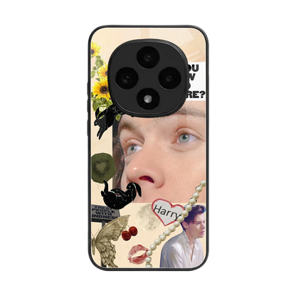 Harry Styles back phone cover | glass case for oppo f31 pro 5g