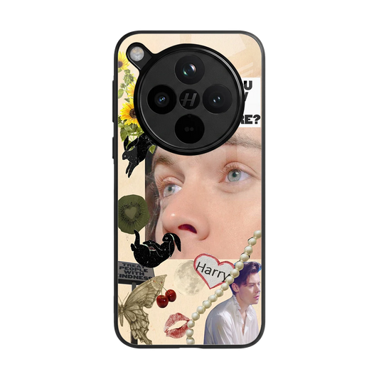 Harry Styles back phone cover | glass case for oppo find x8