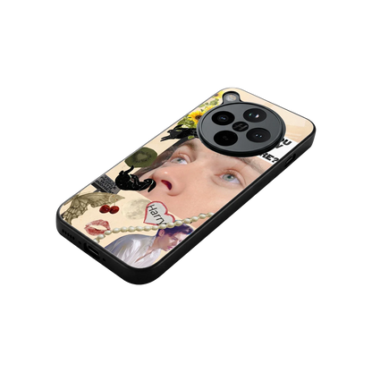 Harry Styles stylish phone case for oppo find x8 | glossy glass and slim fit
