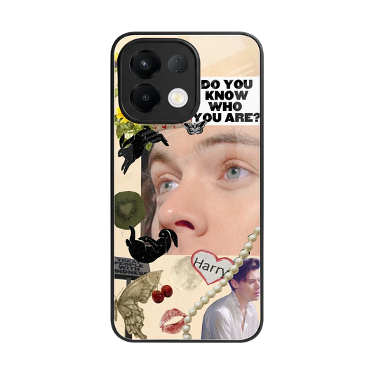 Harry Styles back phone cover | glass case for oppo k13 5g