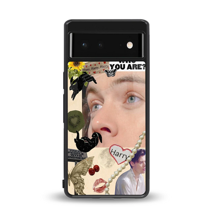 Harry Styles back phone cover | glass case for google pixel 6