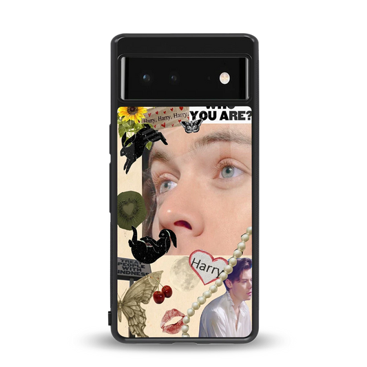 Harry Styles back phone cover | glass case for google pixel 6