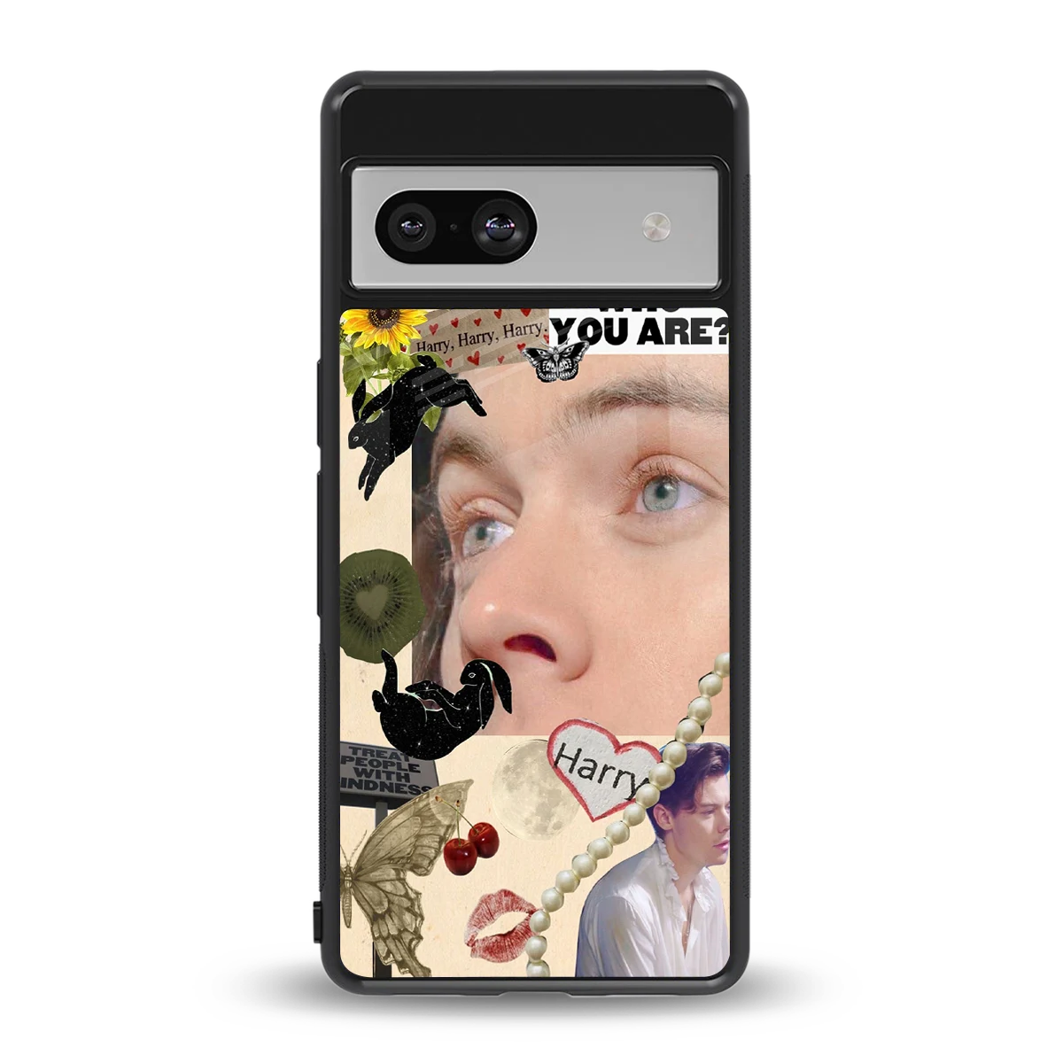 Harry Styles back phone cover | glass case for google pixel 7a