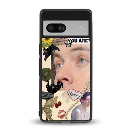 Harry Styles back phone cover | glass case for google pixel 7a