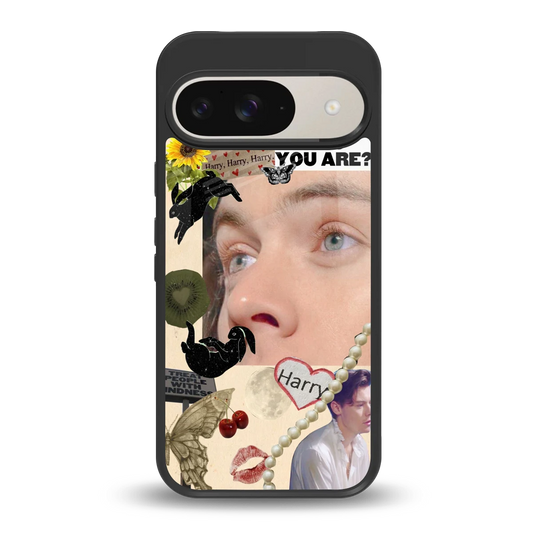Harry Styles back phone cover | glass case for google pixel 9