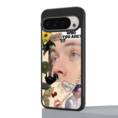 Harry Styles google pixel 9 pro mobile cover | shockproof glass phone case