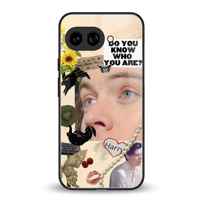 Harry Styles back phone cover | glass case for google pixel 10a