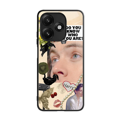 Harry Styles back phone cover | glass case for redmi 12 5g