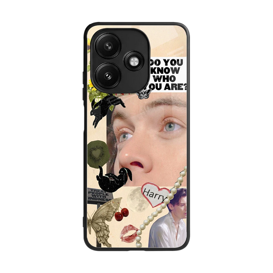 Harry Styles back phone cover | glass case for redmi 12 5g