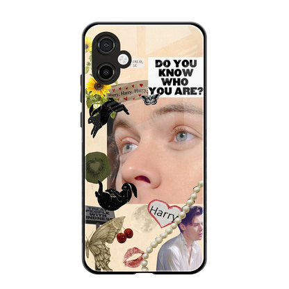 Harry Styles back phone cover | glass case for samsung galaxy a06 5g