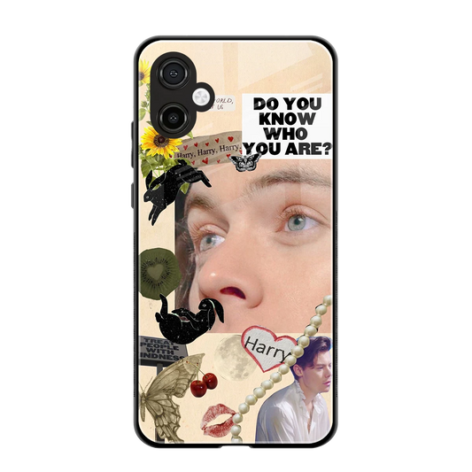 Harry Styles back phone cover | glass case for samsung galaxy a06 5g