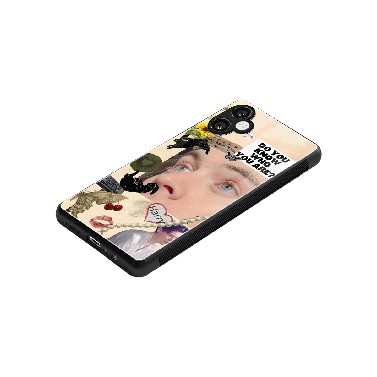 Harry Styles stylish phone case for samsung galaxy a06 5g | glossy glass and slim fit