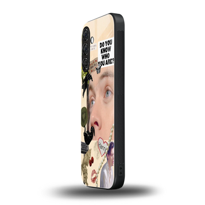 Harry Styles samsung galaxy a16 5g mobile cover | shockproof glass phone case