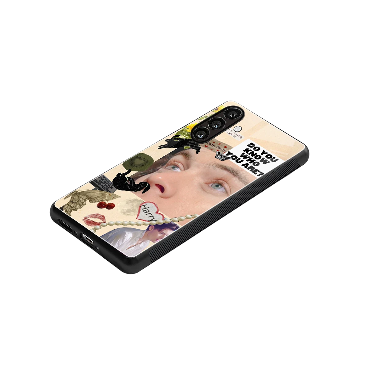 Harry Styles stylish phone case for samsung galaxy a14 5g | glossy glass and slim fit