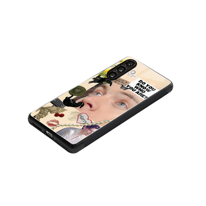 Harry Styles stylish phone case for samsung galaxy a36 5g | glossy glass and slim fit