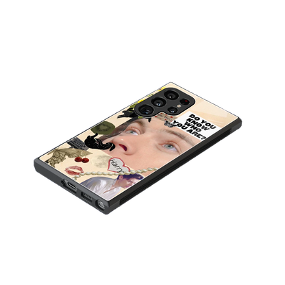 Harry Styles stylish phone case for samsung galaxy s24 ultra | glossy glass and slim fit