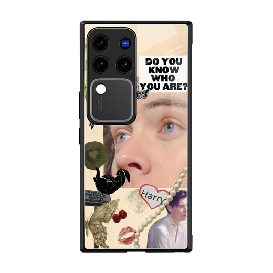 Harry Styles back phone cover | glass case forvivo v30 pro