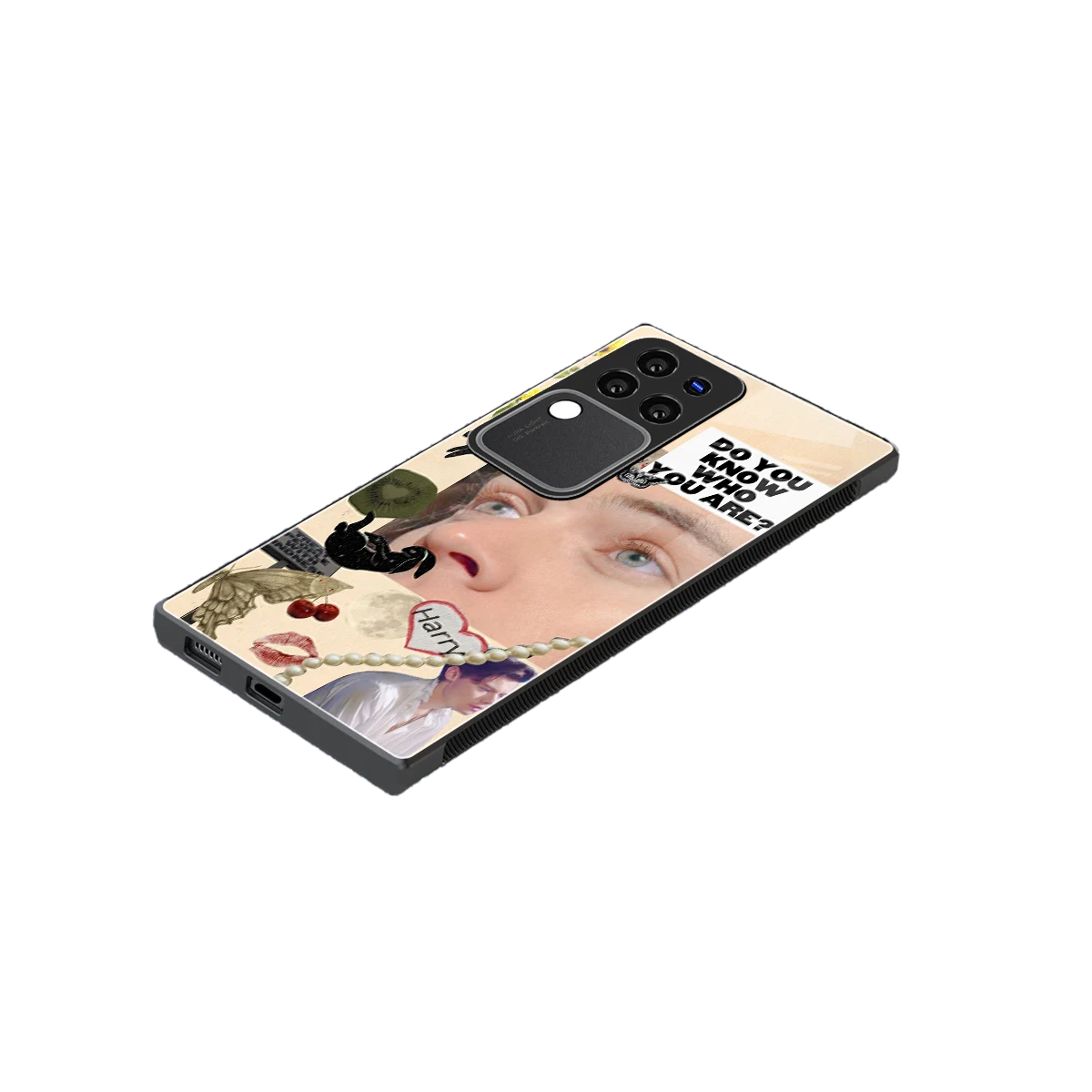 Harry Styles stylish phone case forvivo v30 pro | glossy glass and slim fit