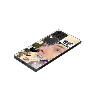 Harry Styles stylish phone case forvivo v30 pro | glossy glass and slim fit