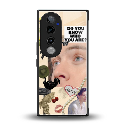 Harry Styles back phone cover | glass case for vivo v40 pro