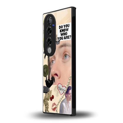 Harry Styles vivo v40 pro mobile cover | shockproof glass phone case