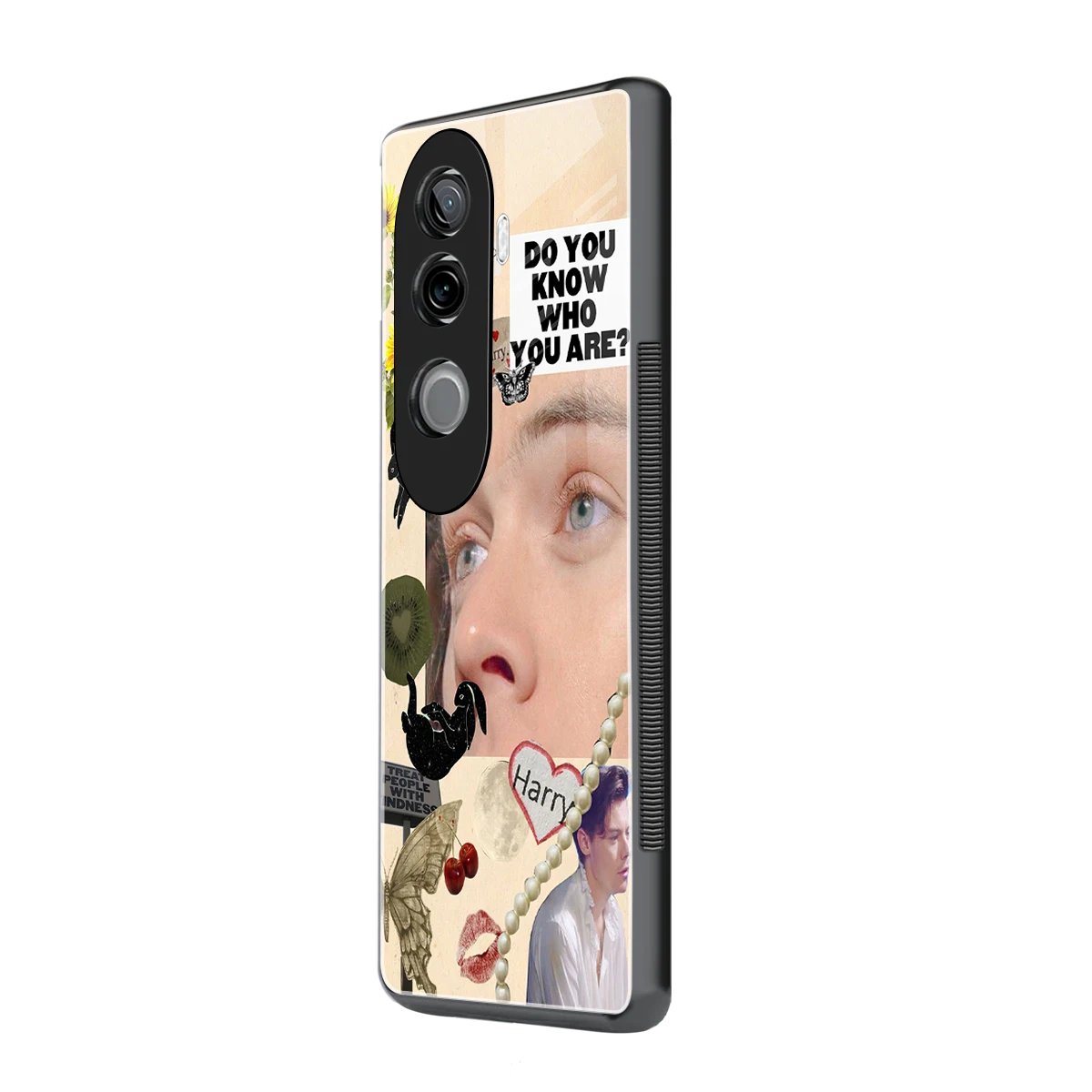 Harry Styles vivo v40e mobile cover | shockproof glass phone case