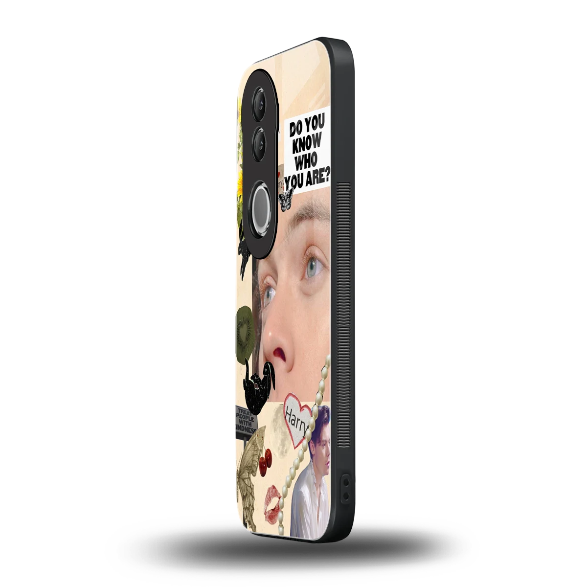Harry Styles vivo v50 mobile cover | shockproof glass phone case