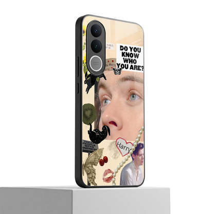 Harry Styles vivo v70 fe mobile cover | shockproof glass phone case