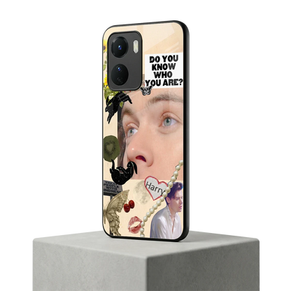 Harry Styles vivo y16 mobile cover | shockproof glass phone case