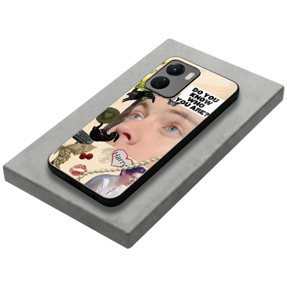 Harry Styles stylish phone case for vivo y16 | glossy glass and slim fit