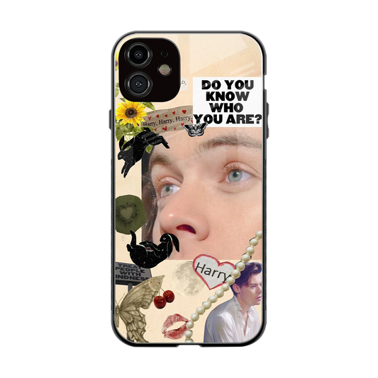 Harry Styles back phone cover | glass case for iphone 12