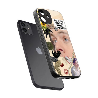 Harry Styles sleek iphone 11 cover with tempered glass back and TPU edges