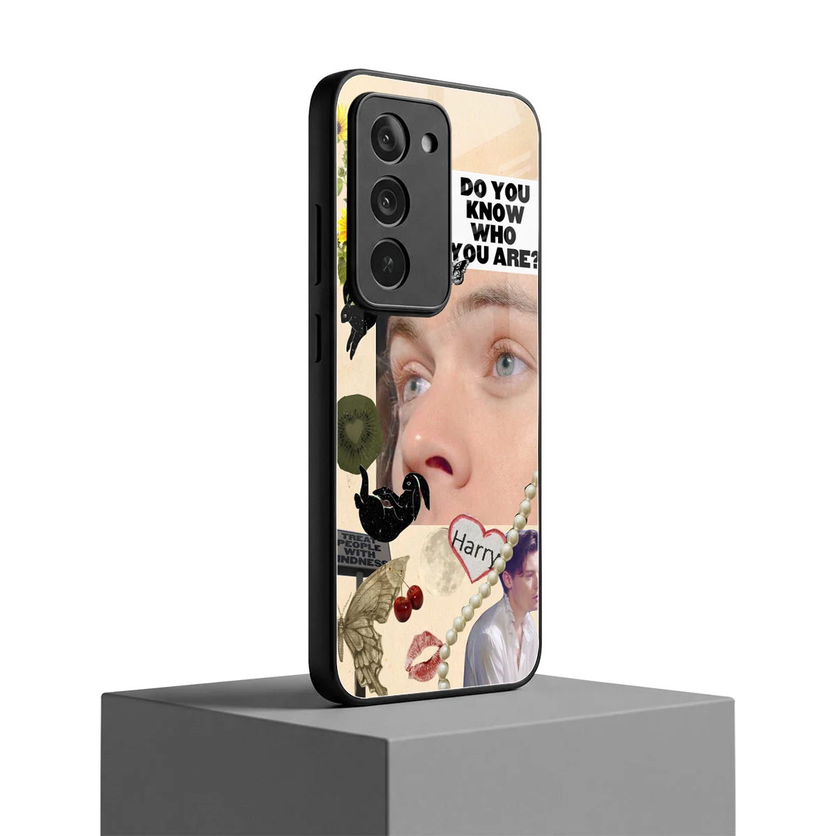 Harry Styles redmi 15 5g mobile cover | shockproof glass phone case