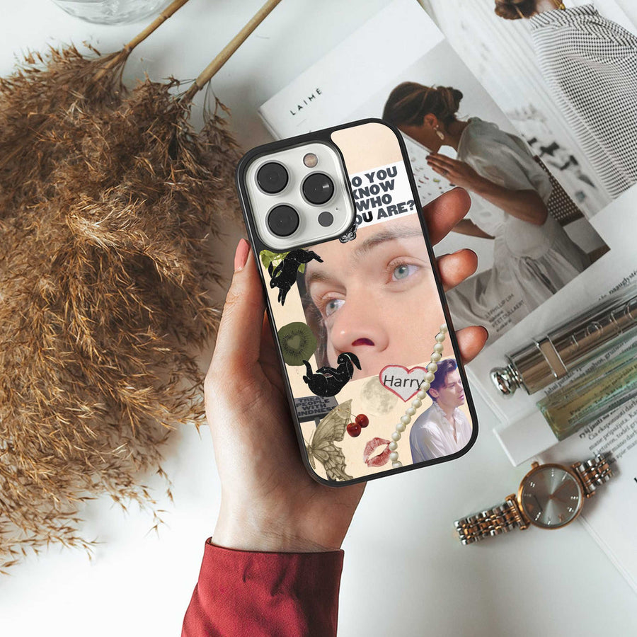 Harry Styles Phone Case for Iphone 15 Pro | Glass Case
