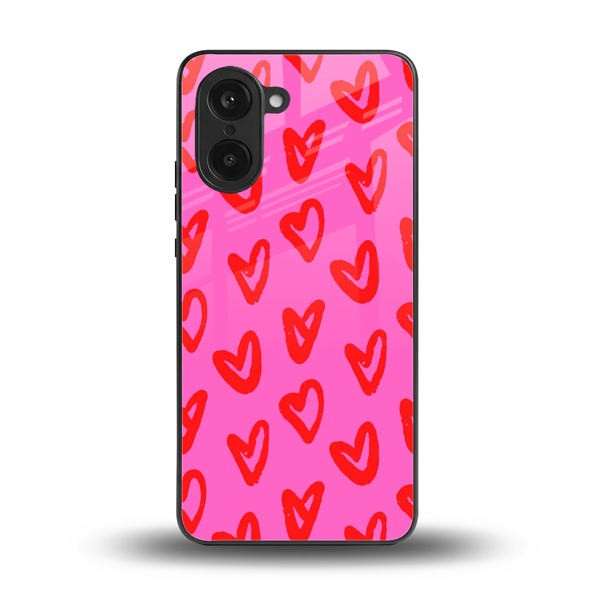 Heart Bloom back phone cover | glass case for oneplus nord ce5 5g