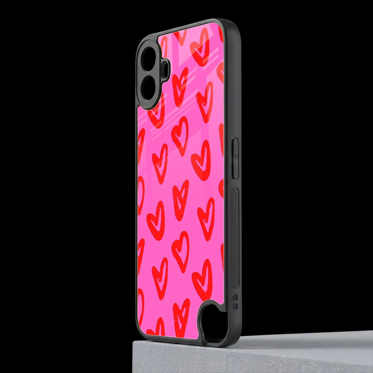 Heart Bloom cmf nothing phone 1 mobile cover | shockproof glass phone case