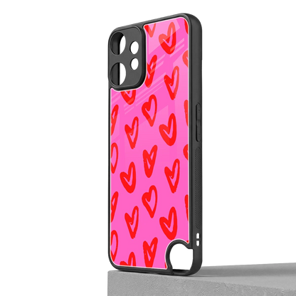 Heart Bloom cmf nothing phone 2 pro mobile cover | shockproof glass phone case